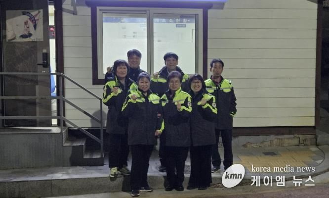 동두천시 생연1동, 자율방범연합대 번개지대 격려 '현장 중심의 소통행정 강화'