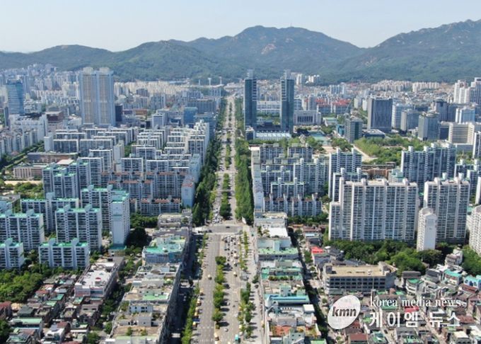 평촌신도시 전경