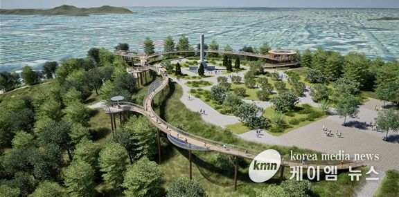 수봉공원 스카이워크 조감도