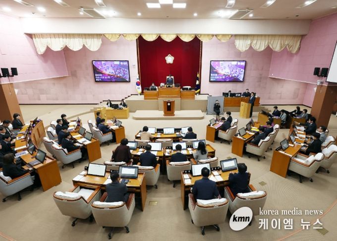 안양시의회, 제309회 임시회 개회