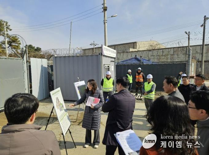 동두천시, 경기도와 미군공여지 현장 점검… 道 지원 확대 건의