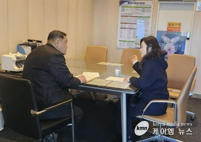 관내 장례식장 순회 방문 모습