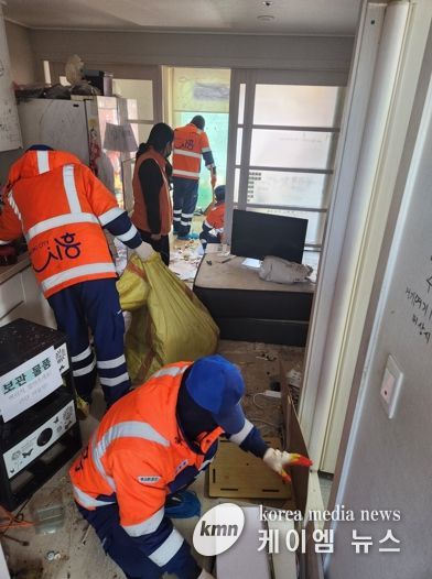 장곡동, ‘똑똑 주거환경 클린사업’으로 저장강박 가구에 희망 더해