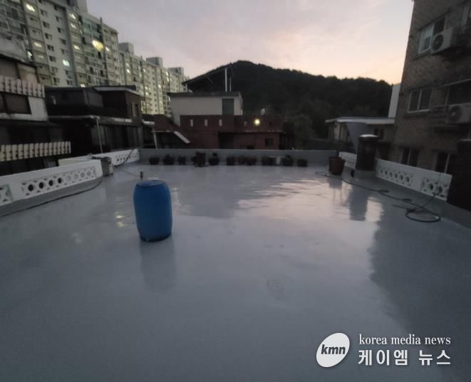 옥상방수(공사후)