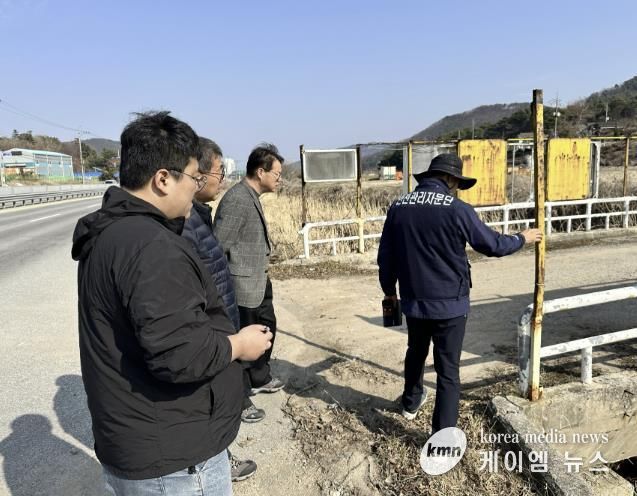 충청남도 안전감찰 협의회 실행과제 안전점검 현장