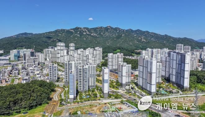 과천지식정보타운 전경