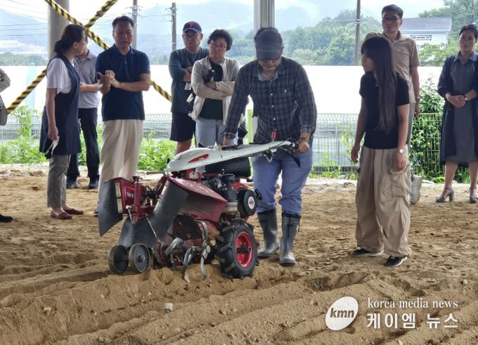 2025년 농기계 실습 교육 모습