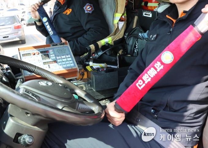 파주소방서, 안전벨트부터 차량 유도까지 ‘안전묶음’ 3단계로 출동 안전체계 강화
