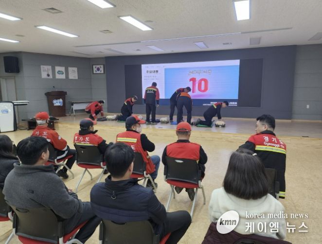 가평군보건소, 실습 중심 심폐소생술 교육 '호응'