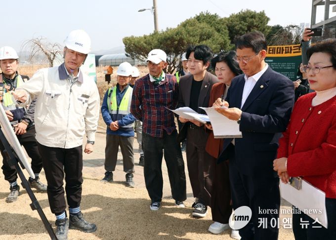 시흥시의회 교육복지위원회, 신안산선 염수 유출 재발 방지 현장 점검 실시