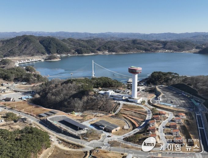 예당관광지 전경