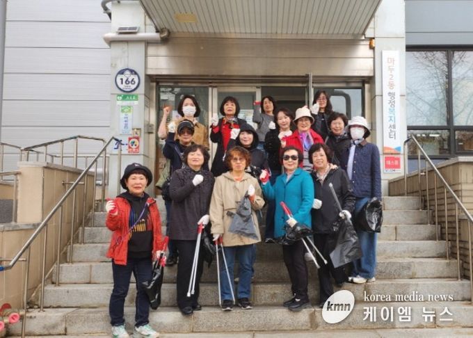 고양시 마두2동, 민관 합동 환경정화 실시