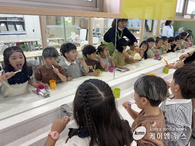 홍성군보건소, 띵동! 양치시간이야! 유아 구강관리체험교실 운영
