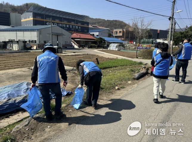 광주시 도척면, 경기도체육대회 대비 환경정비 ‘클린데이’ 실시