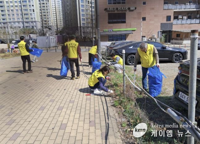 광주시 광남2동, 경기도체육대회 대비 ‘클린데이’ 환경정화 실시