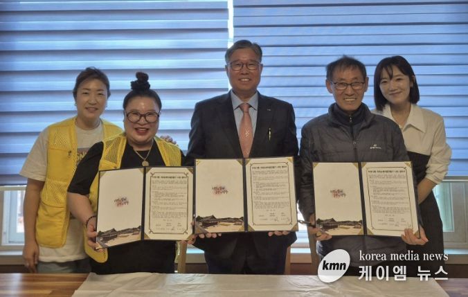 양주시 회천2동-덕계12통-양주시 상인회, 자원순환마을만들기 사업 협약 체결